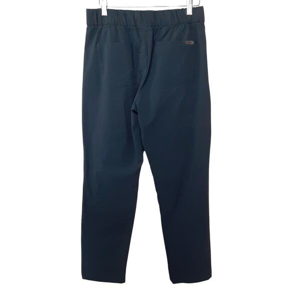 Figs Pro Scrub Pants Blue Elastic Waist Womens S Pockets Drawstring Medical - Picture 2 of 10